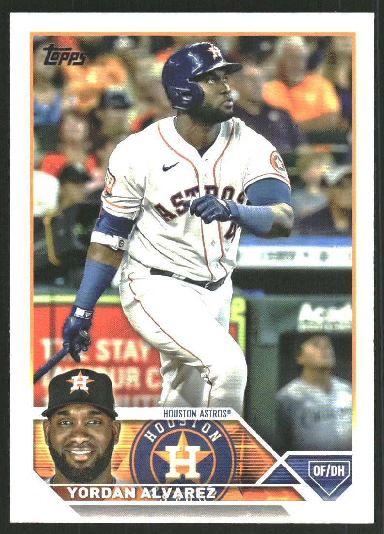 YORDAN ALVAREZ 2018 TOPPS Hooks Baseball Card 