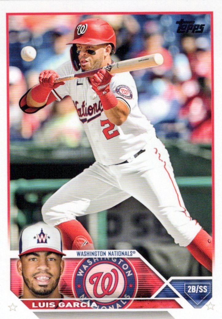  2022 Topps #472 Luis Garcia NM-MT Washington Nationals