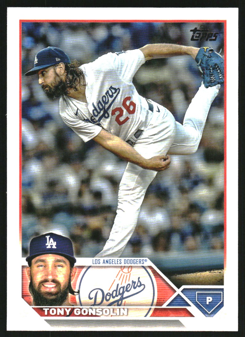 2020 Bowman Chrome #74 Tony Gonsolin Los Angeles Dodgers Rookie