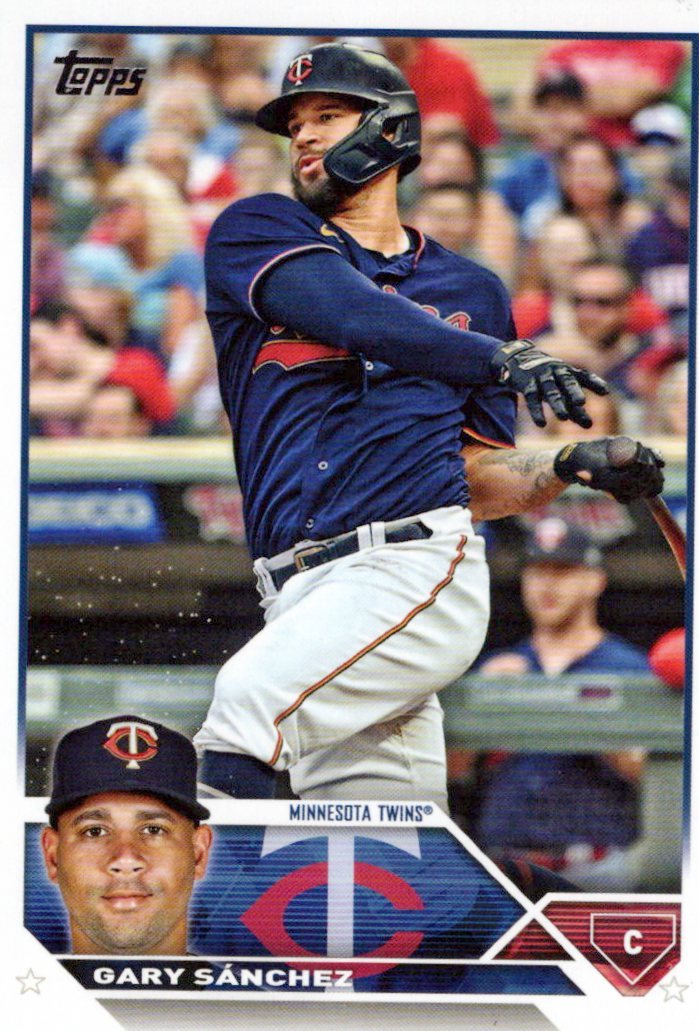 2023 Topps #203 Gary Sanchez Minnesota Twins Baseball Card