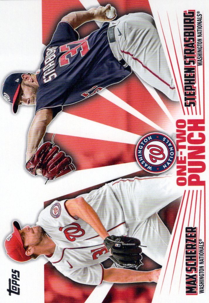 max scherzer nationals baseball card