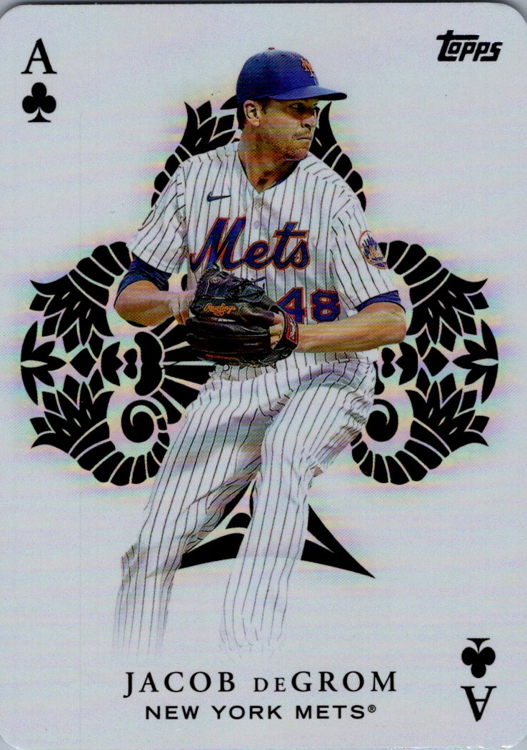 JACOB DEGROM 2014 Bowman Rookie Card Texas Rangers 