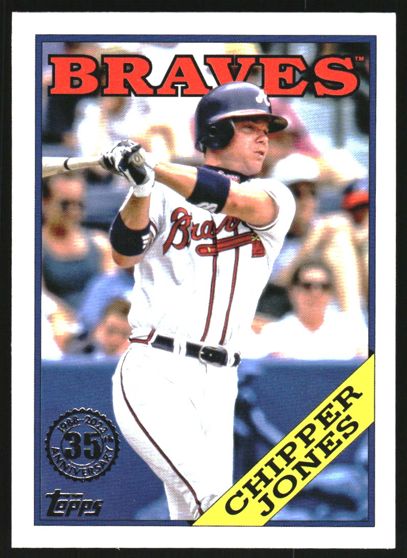 2023 Topps '88 Topps #T8827 Chipper Jones