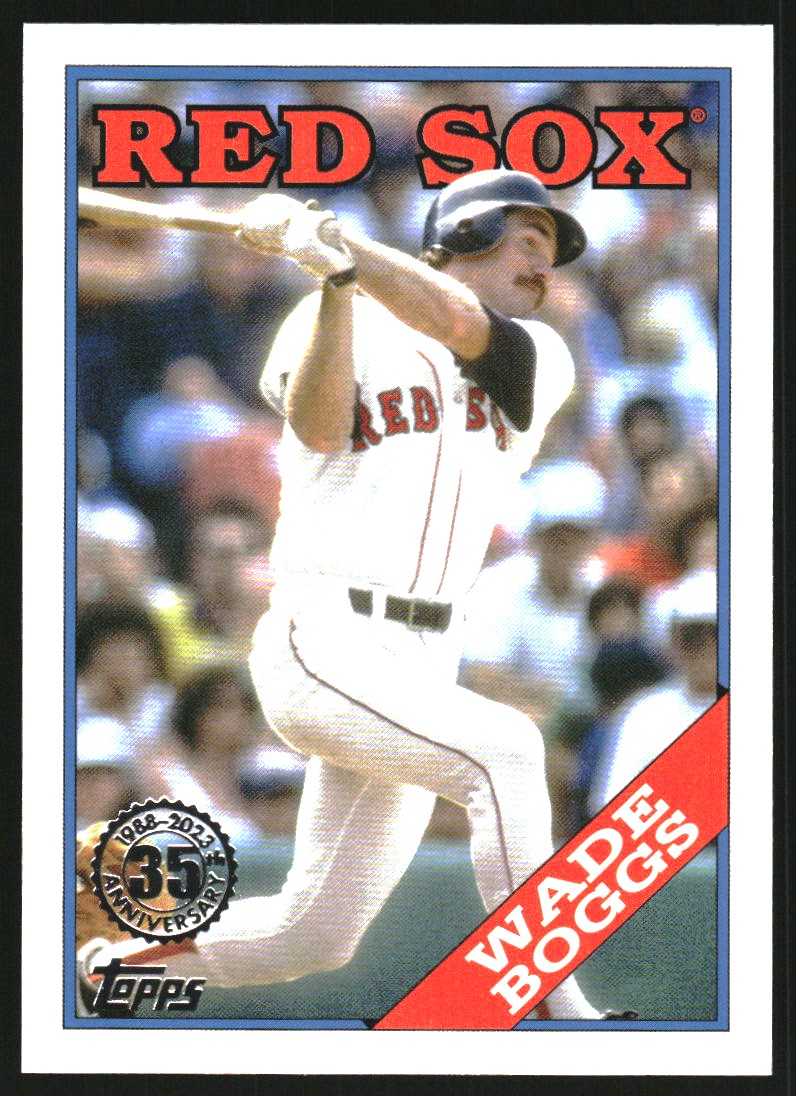 2023 Topps '88 Topps #T8884 Wade Boggs - NM-MT - Burbank Sportscards