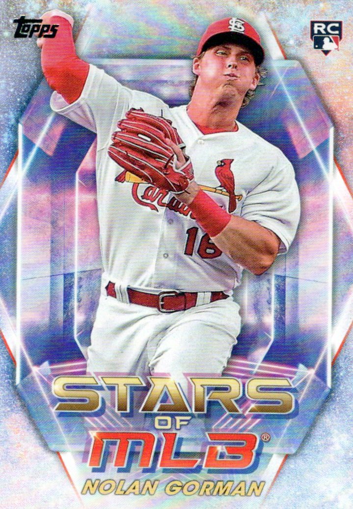 2023 Topps Nolan Gorman Rookie RC Stars of the MLB - St Louis Cardinals