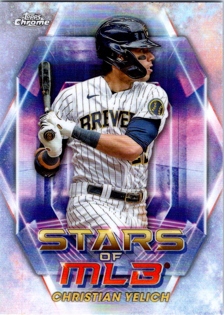 2023 Topps Stars of MLB Chrome #SMLBC2 Mike Trout - NM-MT