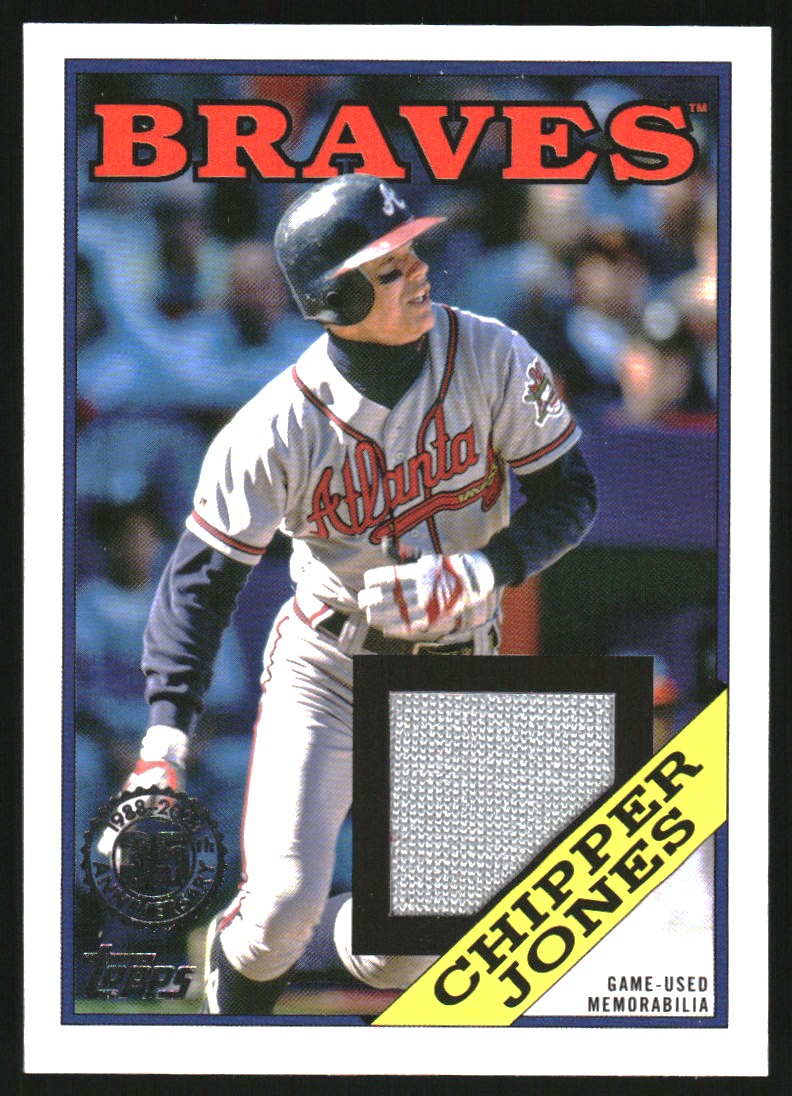 2023 Topps '88 Topps Relics #88RCJ Chipper Jones