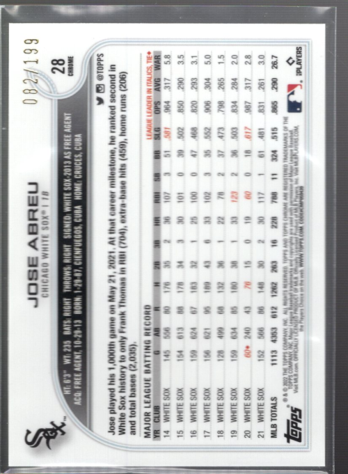 B3413- 2022 Topps Chrome Sonic BB Insert Cards -You Pick- 15+ FREE US SHIP - Picture 35 of 303