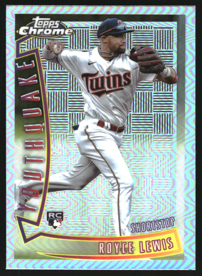 2022 Topps Chrome Sonic '96 Youthquake #YQ24 Royce Lewis on