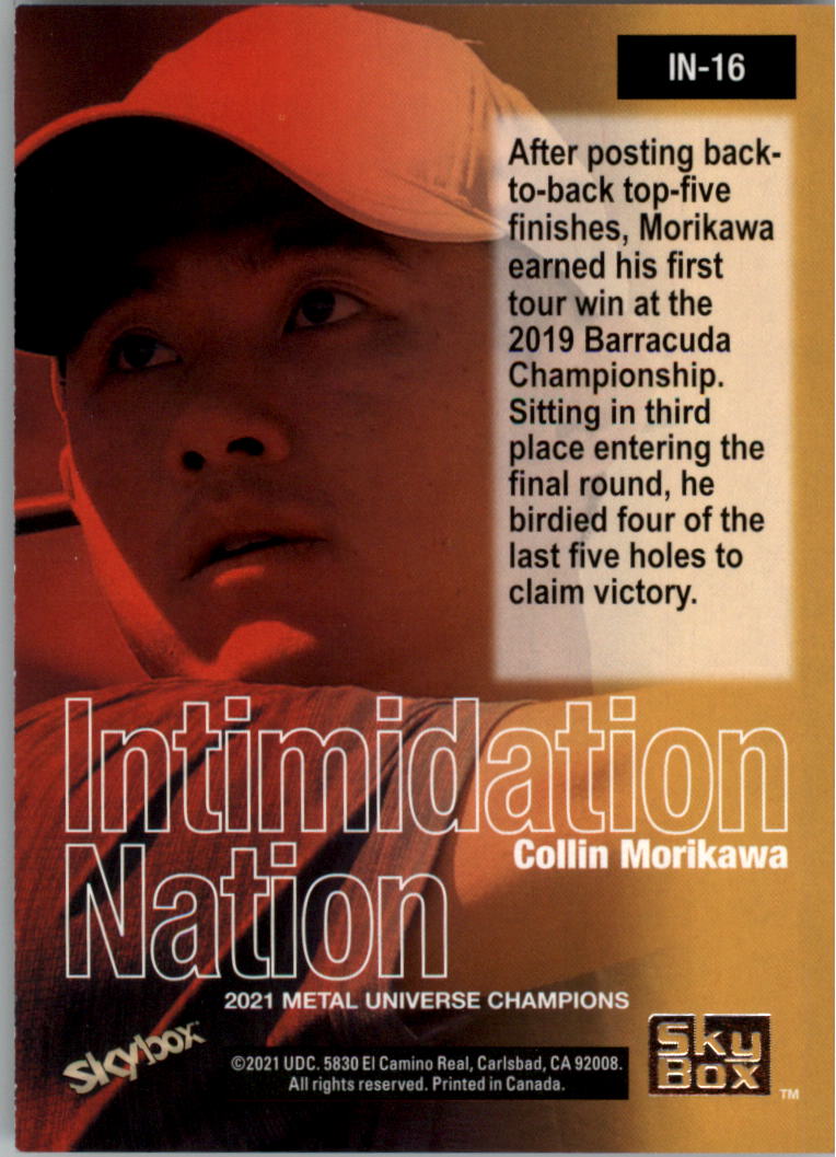 2021 Metal Universe Champions Intimidation Nation YOU PICK - Picture 13 of 37
