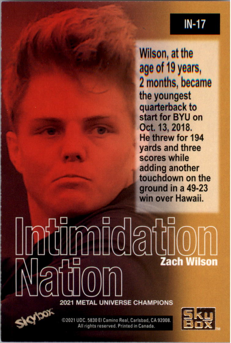 2021 Metal Universe Champions Intimidation Nation YOU PICK - Picture 15 of 37