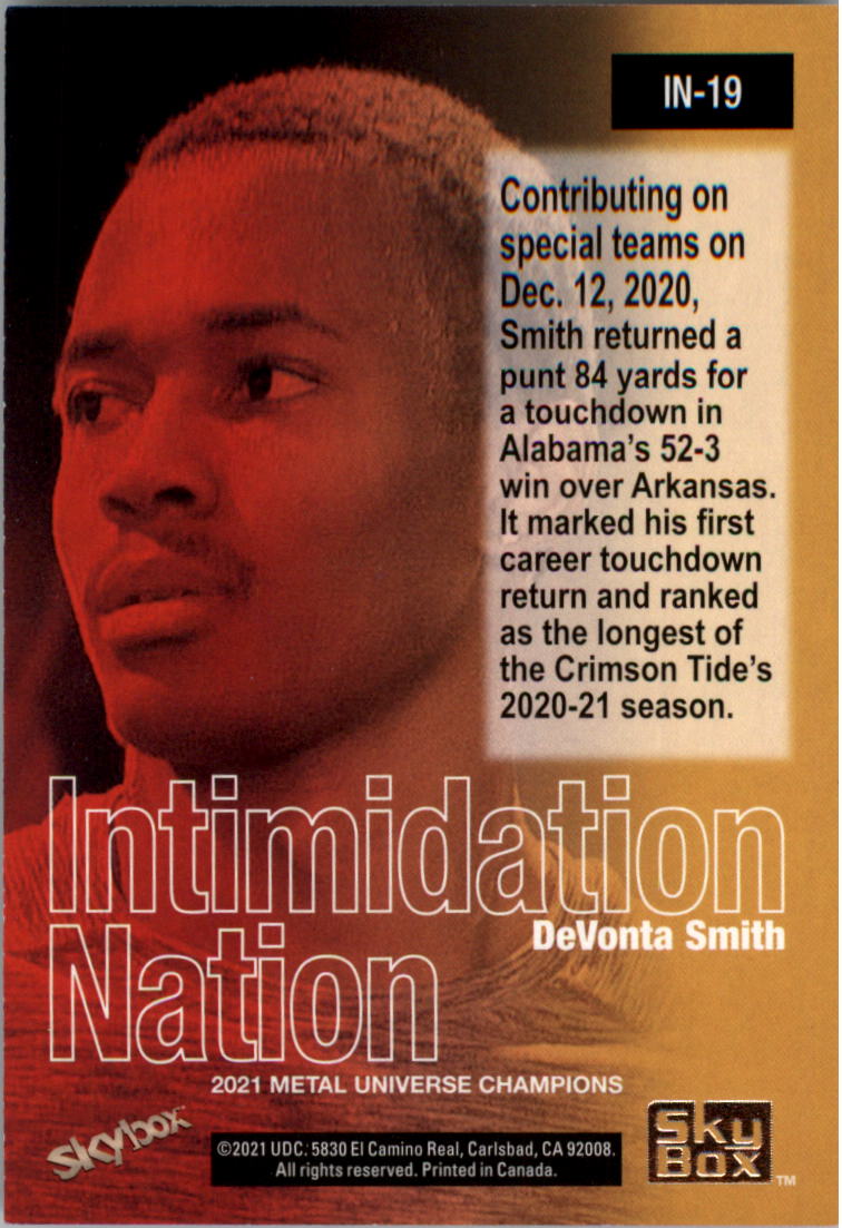 2021 Metal Universe Champions Intimidation Nation YOU PICK - Picture 17 of 37