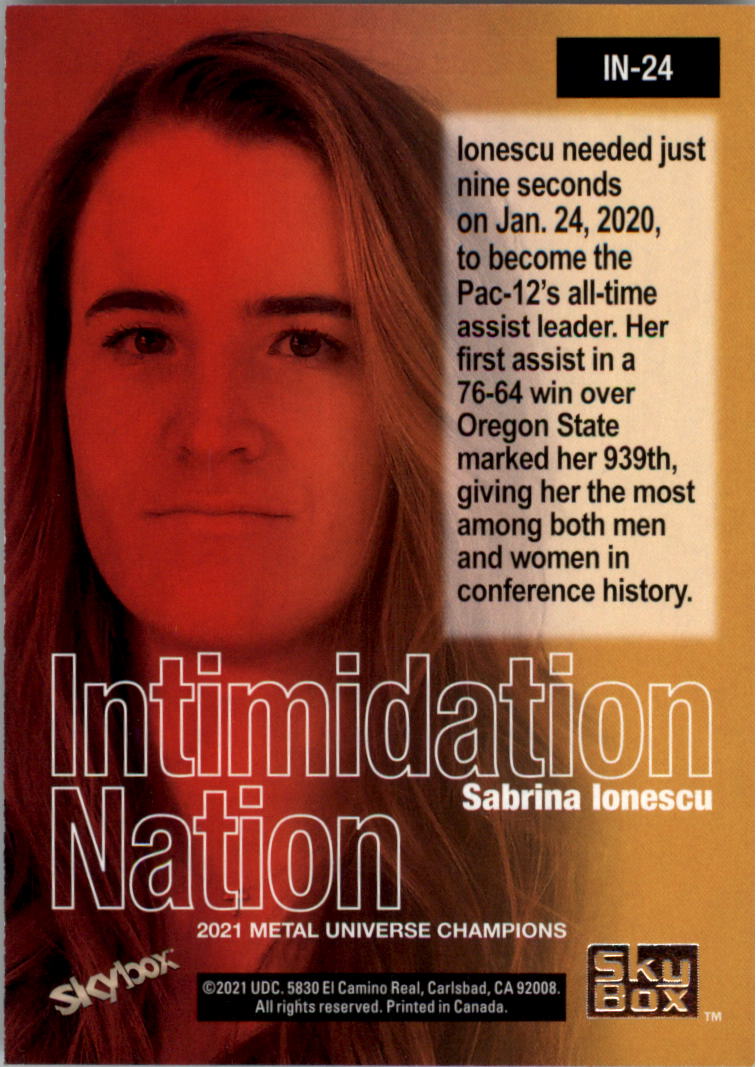 2021 Metal Universe Champions Intimidation Nation YOU PICK - Picture 23 of 37