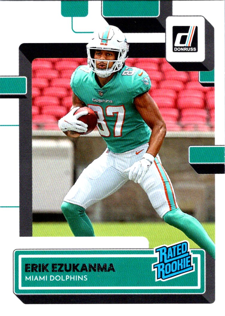 2022 Donruss #339 Erik Ezukanma RR RC - NM-MT - The Dugout