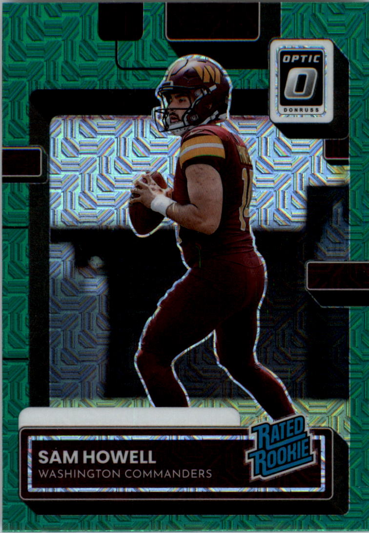 SAM HOWELL 2022 Donruss Football Rated Rookie RC Washington Commanders #305