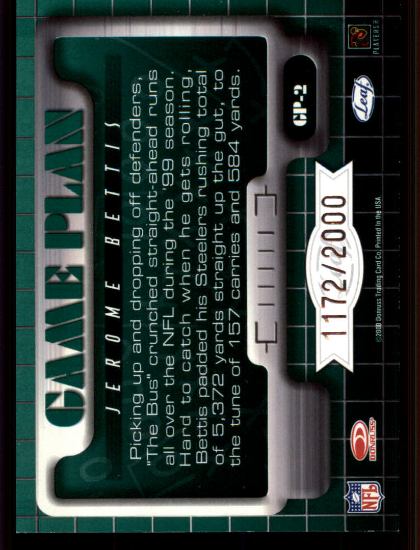 Tarjetas de fútbol americano Leaf Rookies and Stars 2000 "Insertar y paralelo" - Imagen 9 de 39