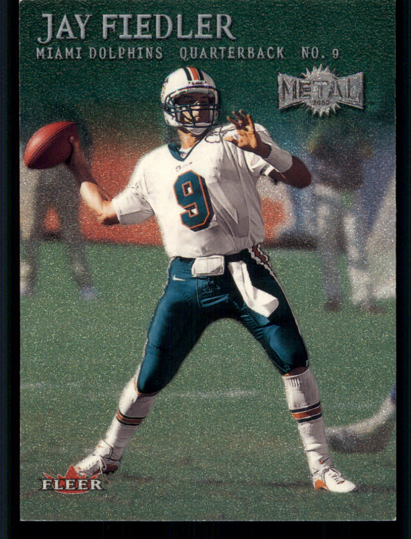 2000 Metal (Fleer) Football "Emerald" Parallel Cards - Picture 8 of 45