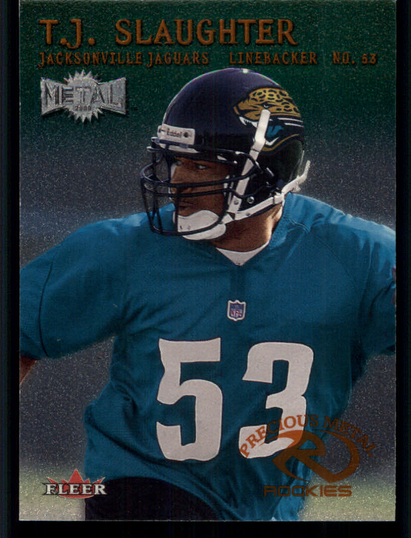 2000 Metal (Fleer) Football "Emerald" Parallel Cards - Picture 24 of 45