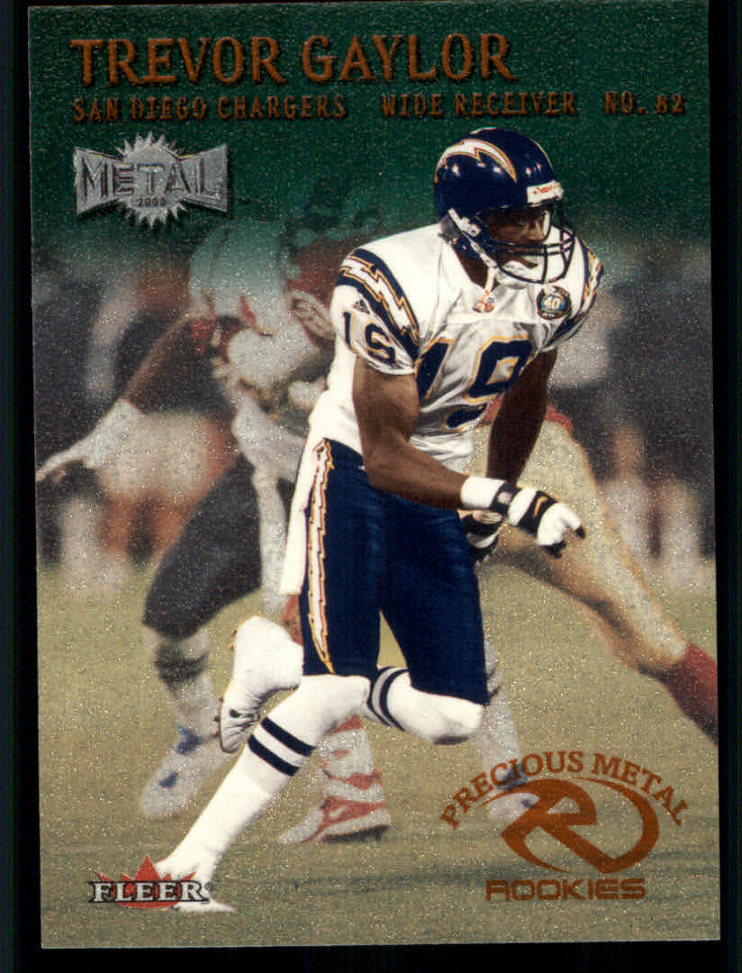 2000 Metal (Fleer) Football "Emerald" Parallel Cards - Picture 28 of 45