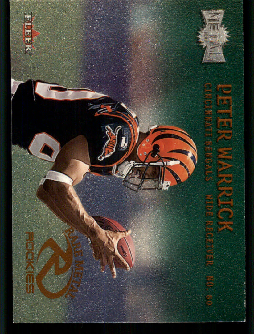 2000 Metal (Fleer) Football "Emerald" Parallel Cards - Picture 36 of 45