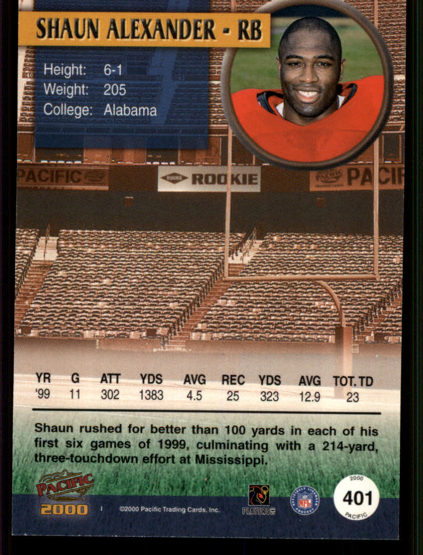 Tarjetas de fútbol americano del Pacífico 2000 "paralelo y autógrafo" - Imagen 15 de 23
