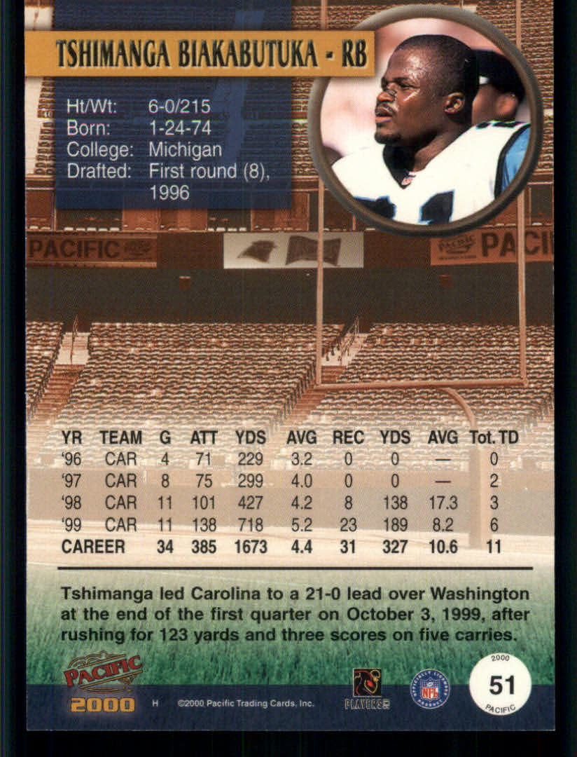Tarjetas de fútbol americano del Pacífico 2000 "paralelo y autógrafo" - Imagen 21 de 23
