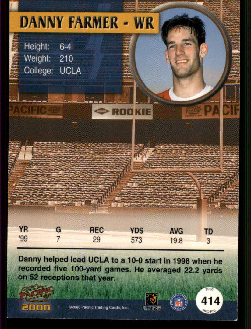 Tarjetas de fútbol americano del Pacífico 2000 "paralelo y autógrafo" - Imagen 9 de 23
