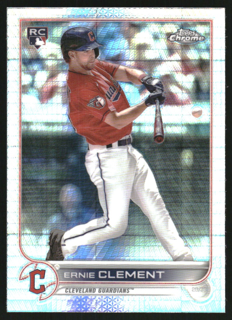 2022 Topps Royal Blue #71 Ernie Clement on Fanatics Collect