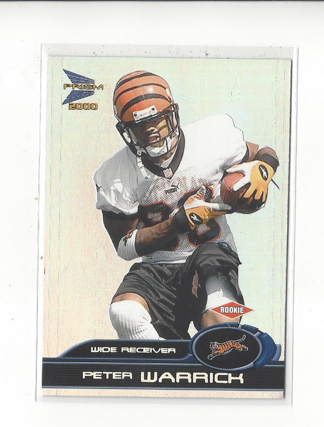 2000 Pacific Prism Prospects #121 Peter Warrick RC