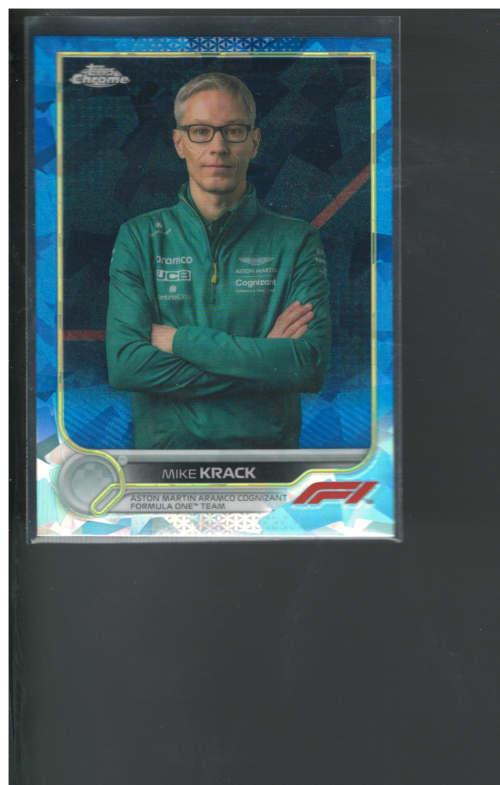 2022 Topps Chrome Sapphire Edition Formula 1 - F1 Racers #34 Lando Norris