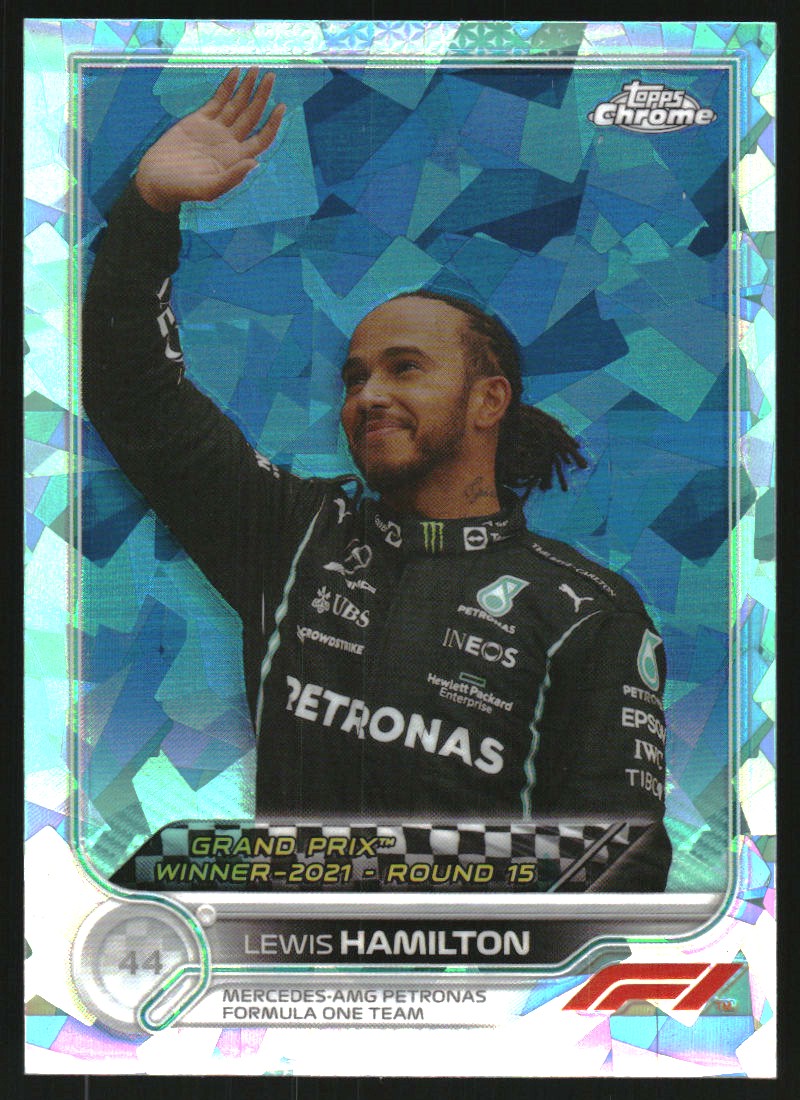 2020 Topps Chrome Sapphire Formula 1 #144 Lewis Hamilton/Grand