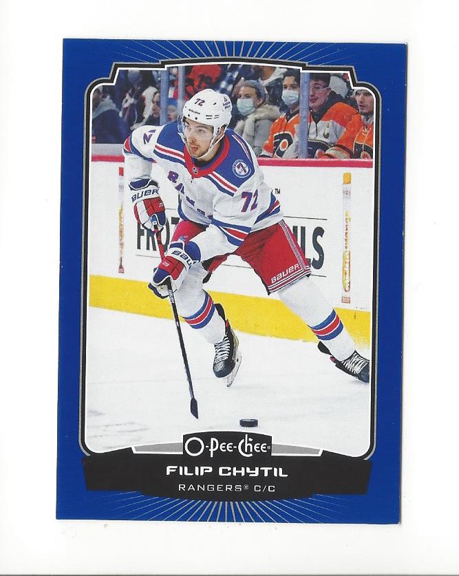 2022-23 O-Pee-Chee Hockey Blue Parallel Singles - You Choose