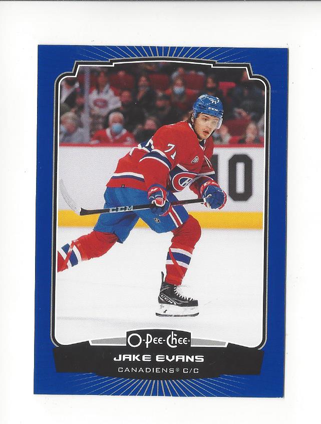 2022-23 O-Pee-Chee Hockey Blue Parallel Singles - You Choose