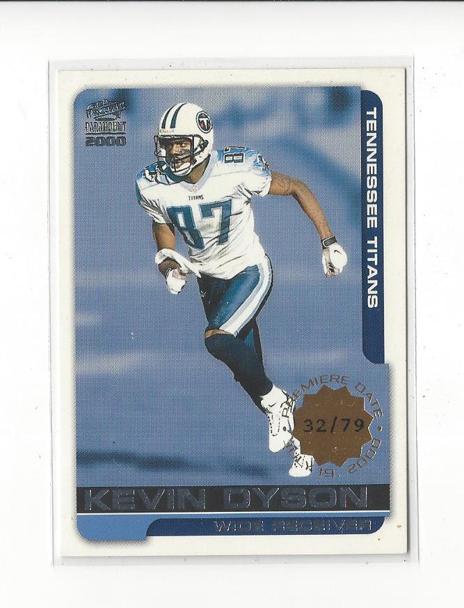 2000 Paramount Premiere Date #234 Kevin Dyson