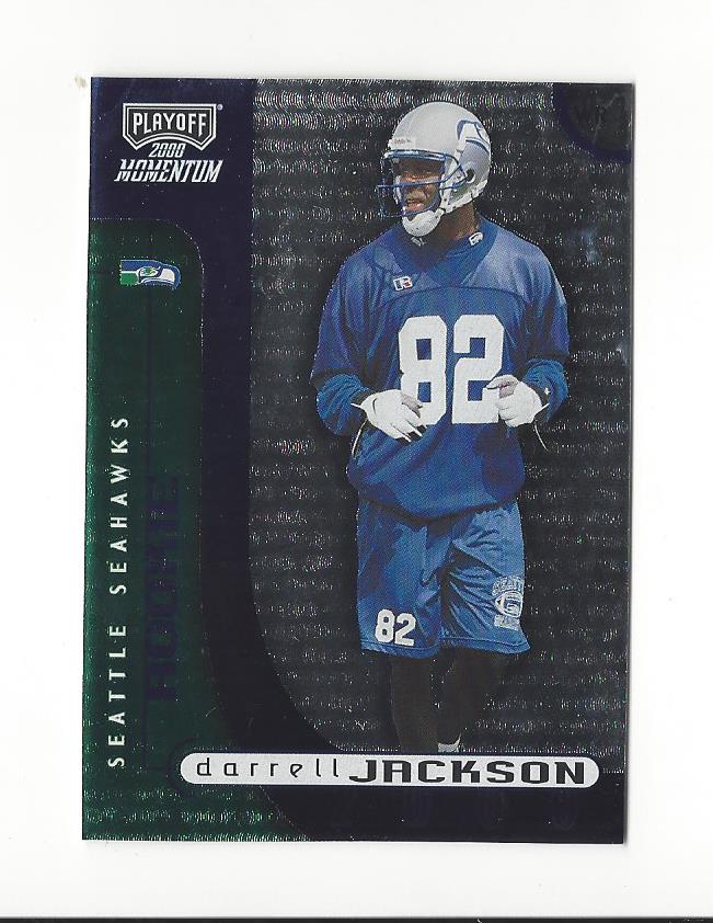 2000 Playoff Momentum #129 Darrell Jackson RC