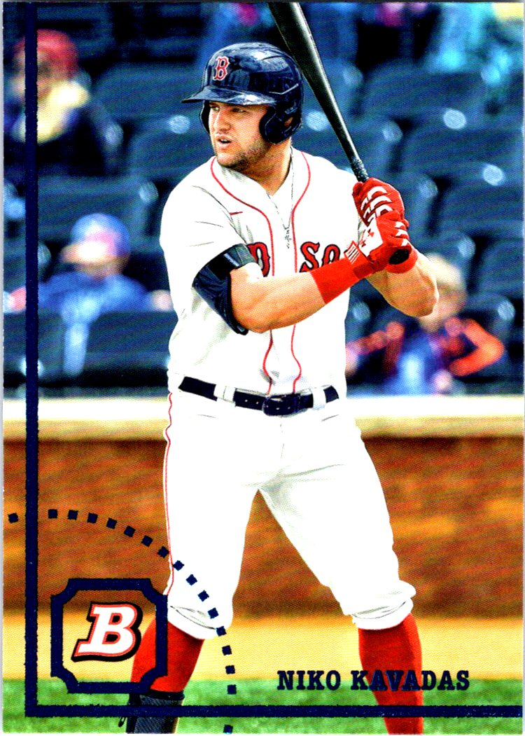 2022 Bowman Heritage Prospects #BHP66 Niko Kavadas
