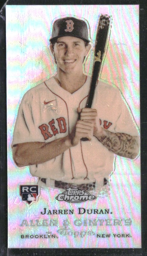 2022 Topps Allen and Ginter Chrome Mini Rookie Design Variations #RDV4 Jarren Duran
