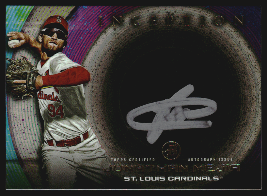 2022 Bowman Inception Silver Signings #ISSJMA Jonathan Mejia