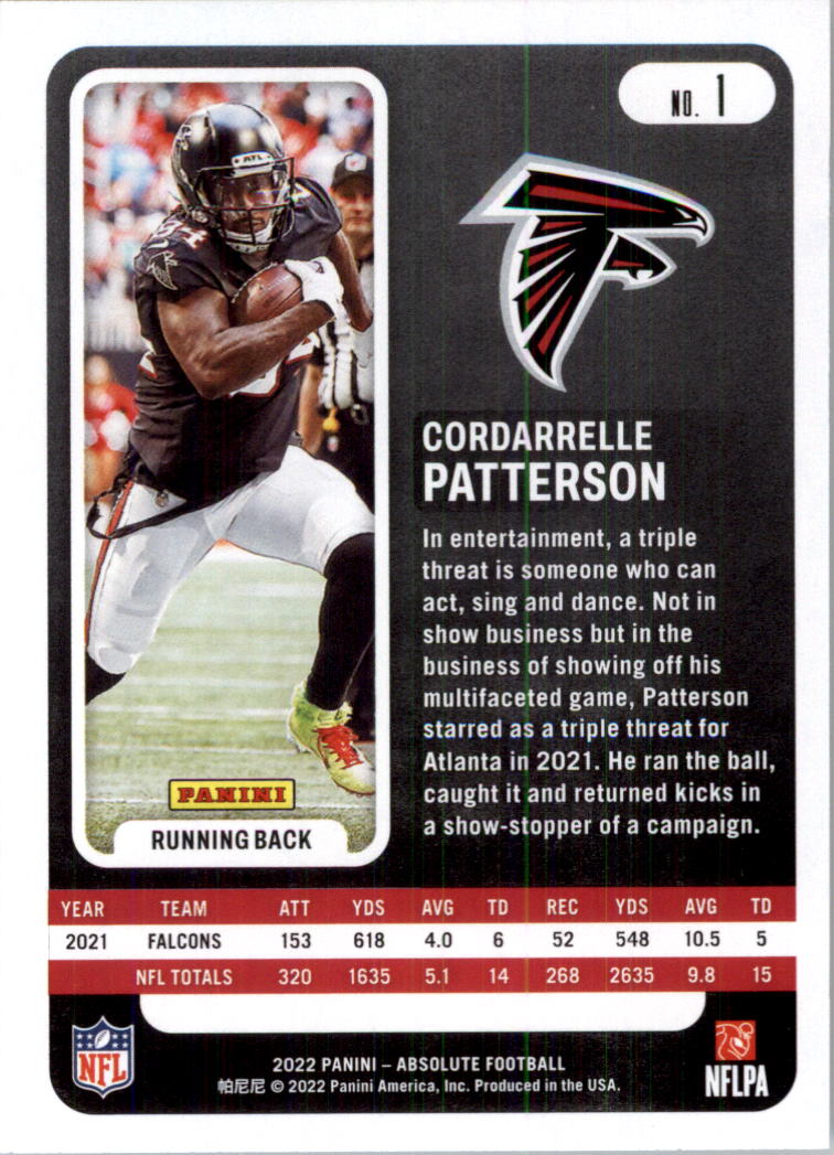 2022 Absolute Retail Football Card Pick (Base)