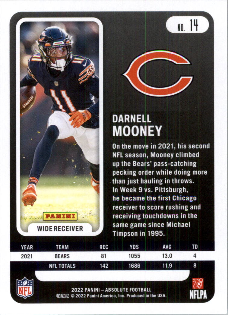 2022 Absolute Retail Football Card Pick (Base)