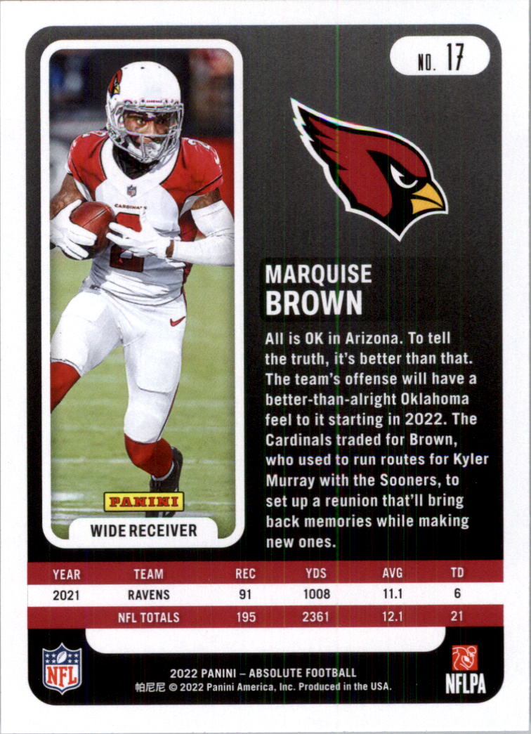 2022 Absolute Retail Football Card Pick (Base)