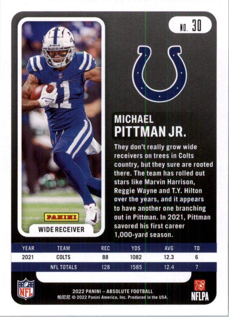 2022 Absolute Retail Football Card Pick (Base)