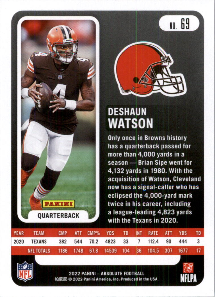 2022 Absolute Retail Football Card Pick (Base)