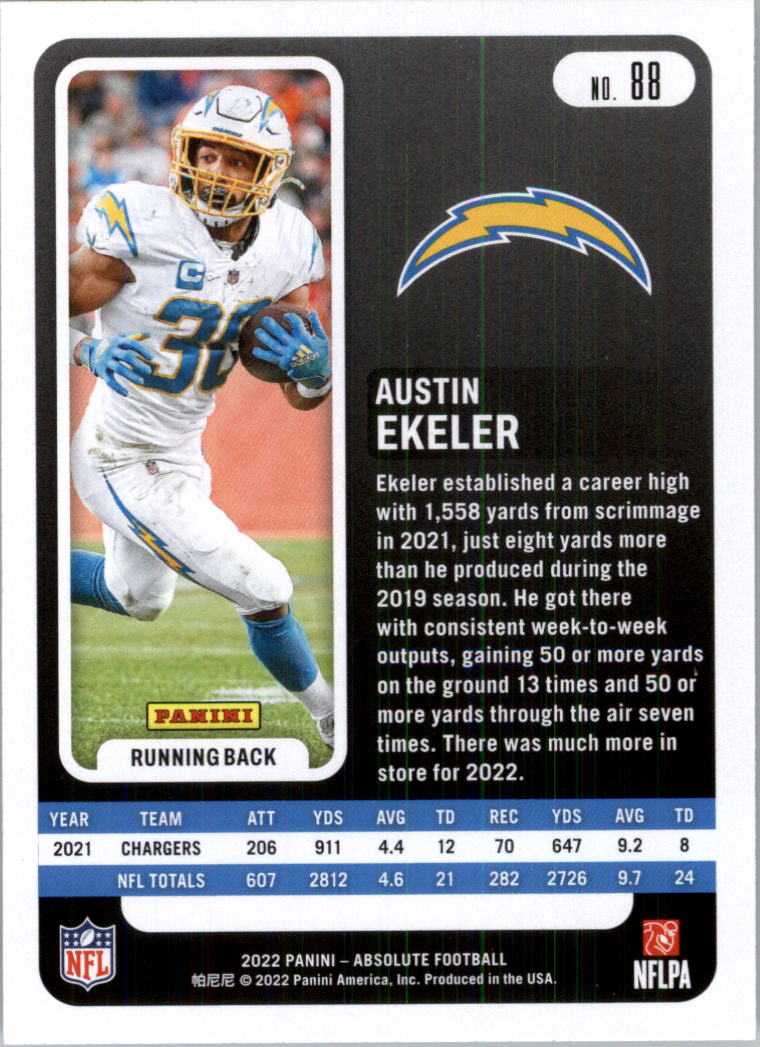 2022 Absolute Retail Football Card Pick (Base)