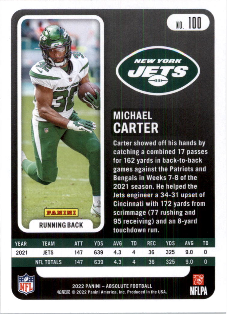 2022 Absolute Retail Football Card Pick (Base)