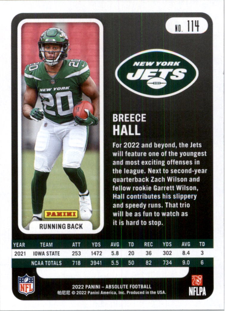 2022 Absolute Retail Football Card Pick (Base)