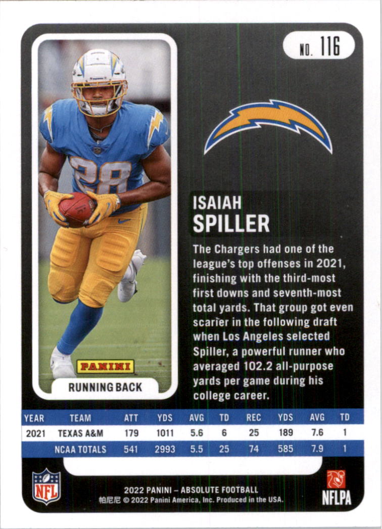 2022 Absolute Retail Football Card Pick (Base)