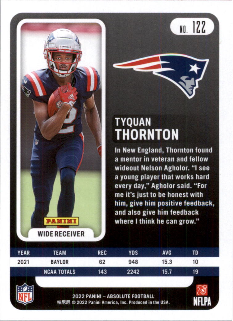 2022 Absolute Retail Football Card Pick (Base)