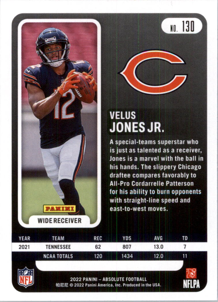 2022 Absolute Retail Football Card Pick (Base)