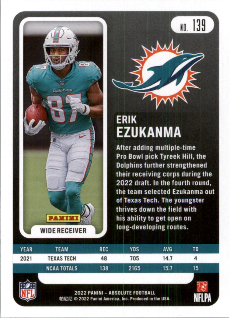 2022 Absolute Retail Football Card Pick (Base)